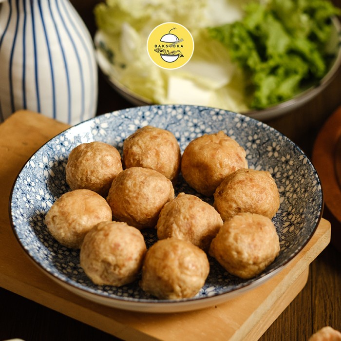 

Homemade Bakso Goreng Babi & Udang - BABI KOPONG 15 - BARU