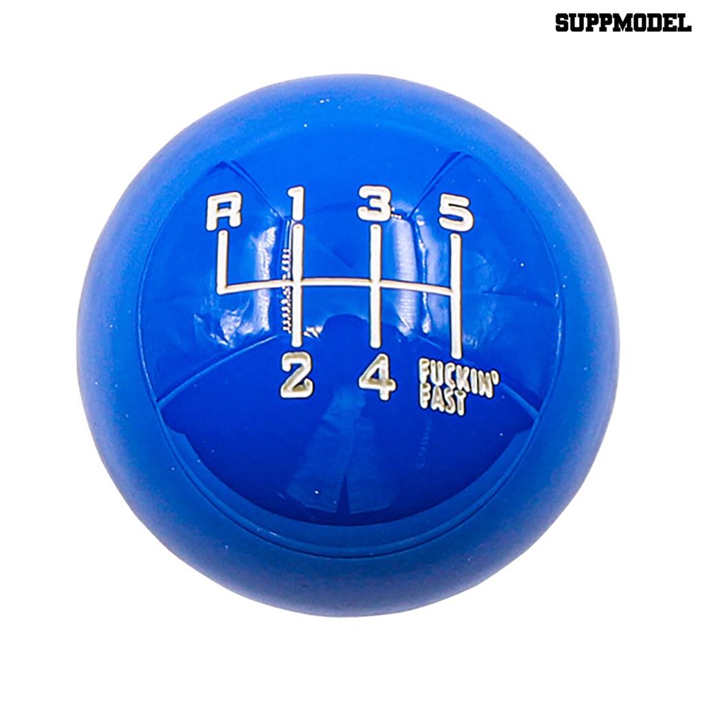 Suppmodel SK110 Knob Tuas Perseneling Mobil 5-kecepatan Bentuk Bola Bahan Akrilik