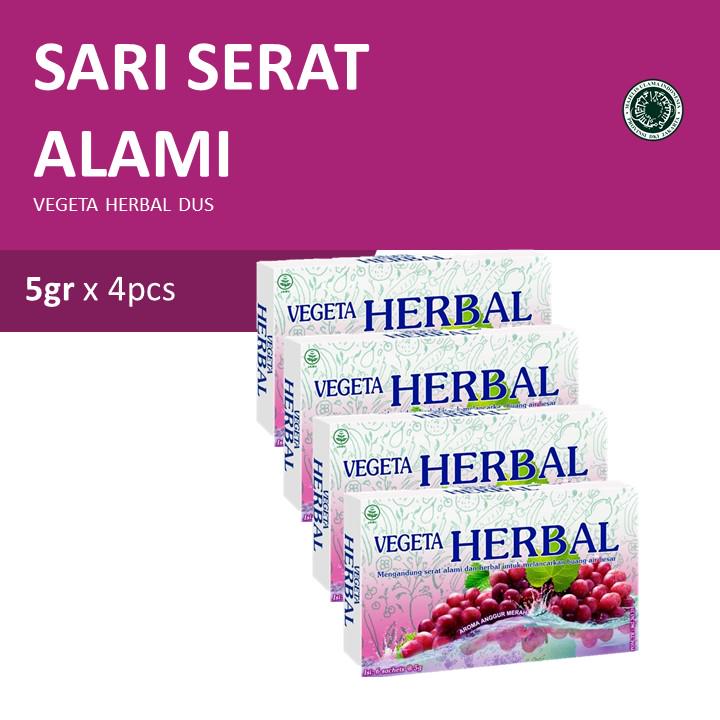 

Vegeta Dus 6 Sachet Herbal 5 gr x 4 dus