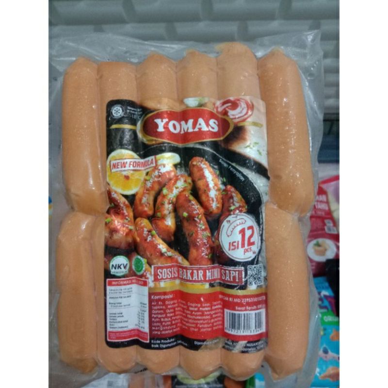 

SOSIS YOMAS Mini isi 12OCS