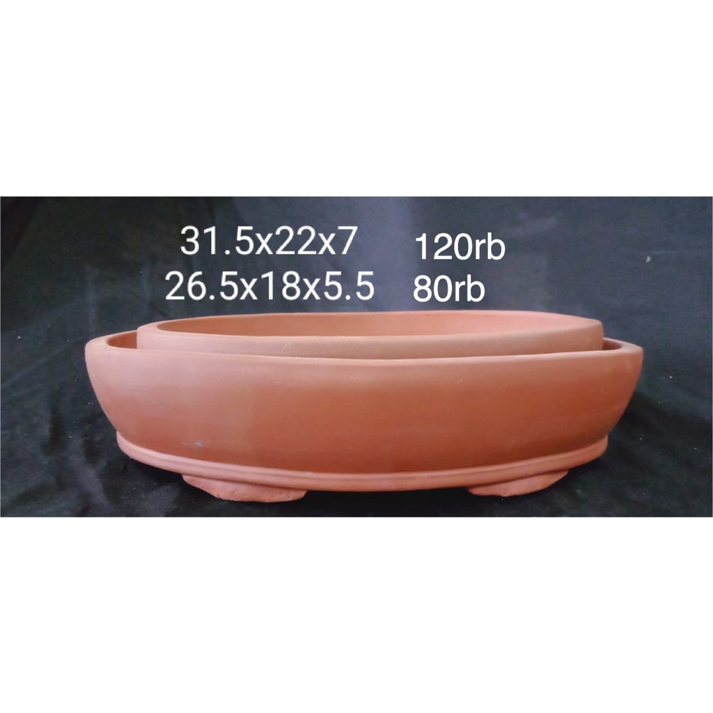 POT BONSAI KERAMIK IMPORT UKURAN 31.5X22X7