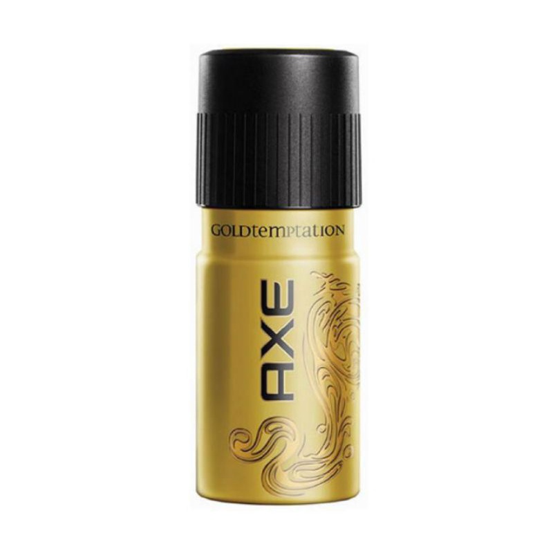 Axe Men Deodorant Body Spray Gold Temptation 150 ml 135 ML | Black & Dark Temptation 17 ml Saku | Pa