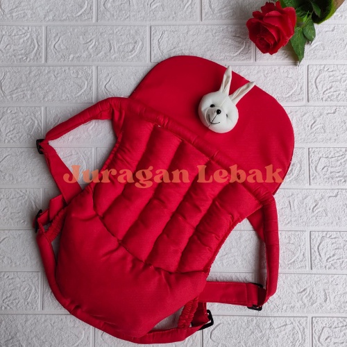 Gendongan depan bayi /Gendongan Bayi bordir premium motif kelinci - Juragan Lebak JL Baby