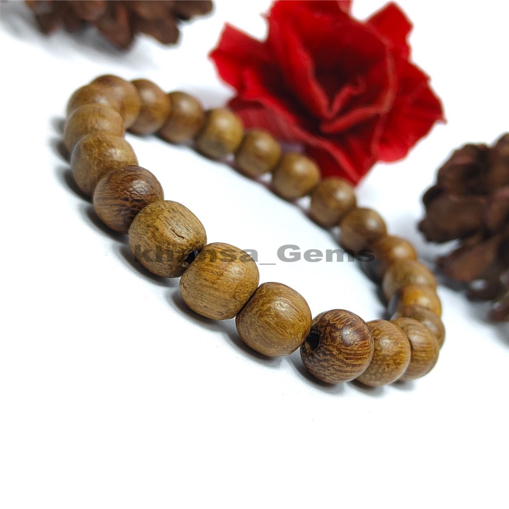 Gelang Kayu Original Galih Kelor Dim 8mm Model Tali Elastis Eksklusif Aksesories Perhiasan Gelang Kayu Asli Termurah dan Terlaris