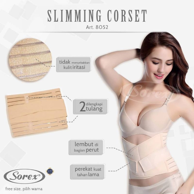 Sorex Sliming Corset Stagen Cocok Untuk Pasca Melahirkan