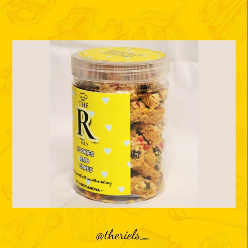 

THE RIELS fruity cookies premium recipe