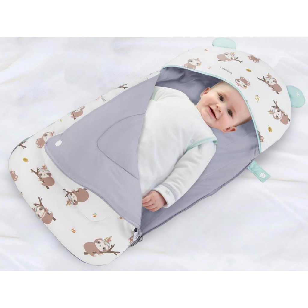 Omiland OB2615 Sleeping Bag SLOTH Series Bedong Selimut Bayi SLOTH