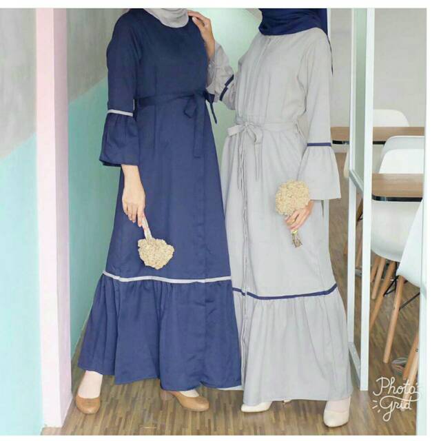 Mosscrepe Gamis Busui