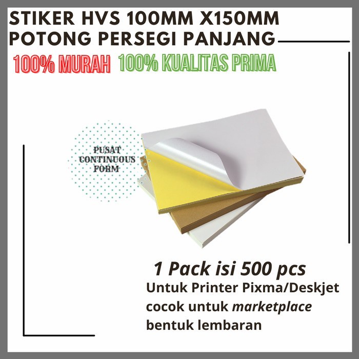 

Label Stiker | Label Stiker Resi Non Thermal | Ukuran 10 x 15