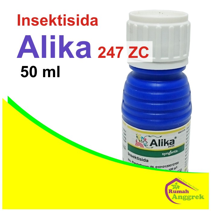 PRODUK- INSEKTISIDA ALIKA 247 ZC 50 ML OBAT HAMA SEMUT ULAT ANGGREK INSEK INSEKTISIDA .
