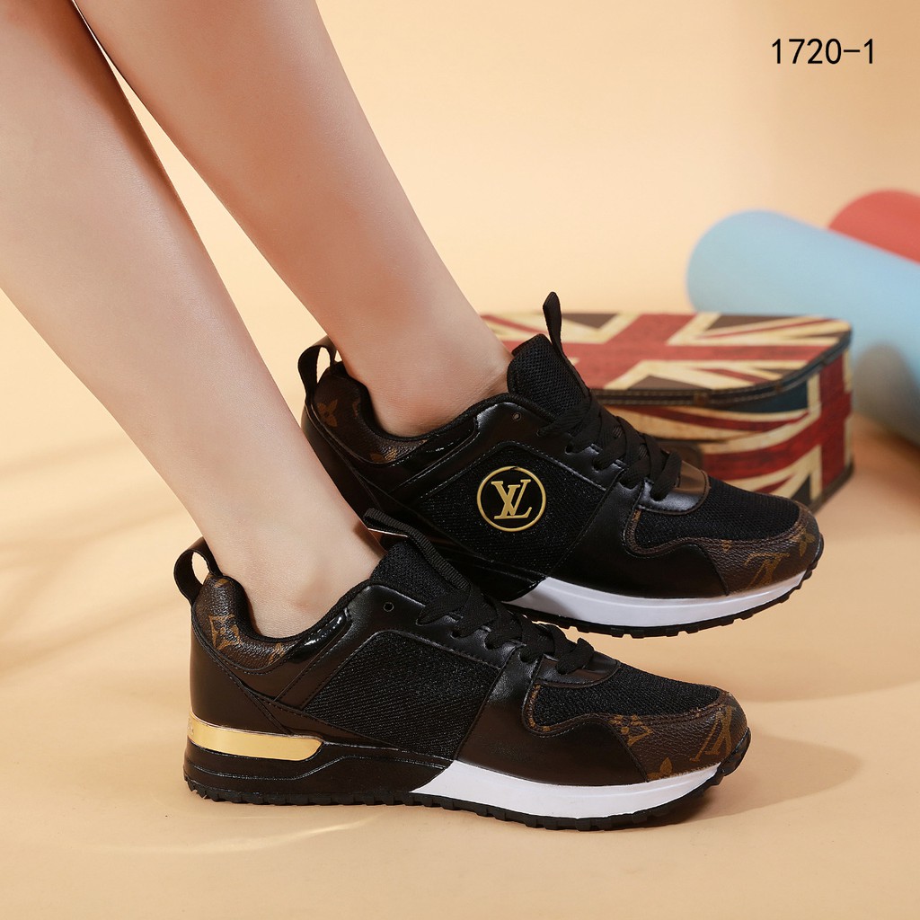 SEPATU SNEAKERS SPORT WANITA 1720-1  LV GDSR