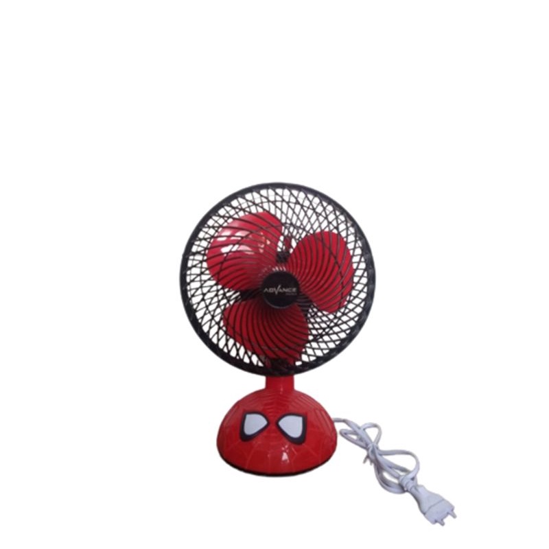 Desk Fan / Kipas Angin Duduk Advance DF-803 8&quot; Spiderman