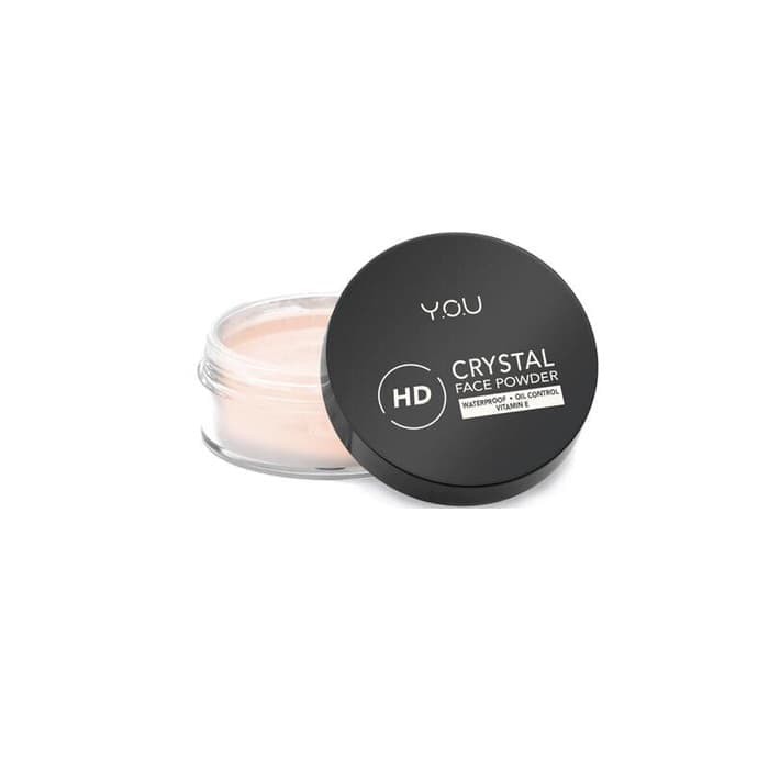 "Y.O.U CRYSTAL FACE POWDER BEDAK TABUR 10 GR"