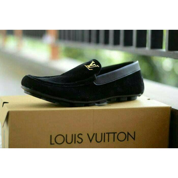 LARIS SALE SEPATU PRIA CASUAL SANTAI PRIA LV MOCASSIN SWEDE GRADE ORIGINAL