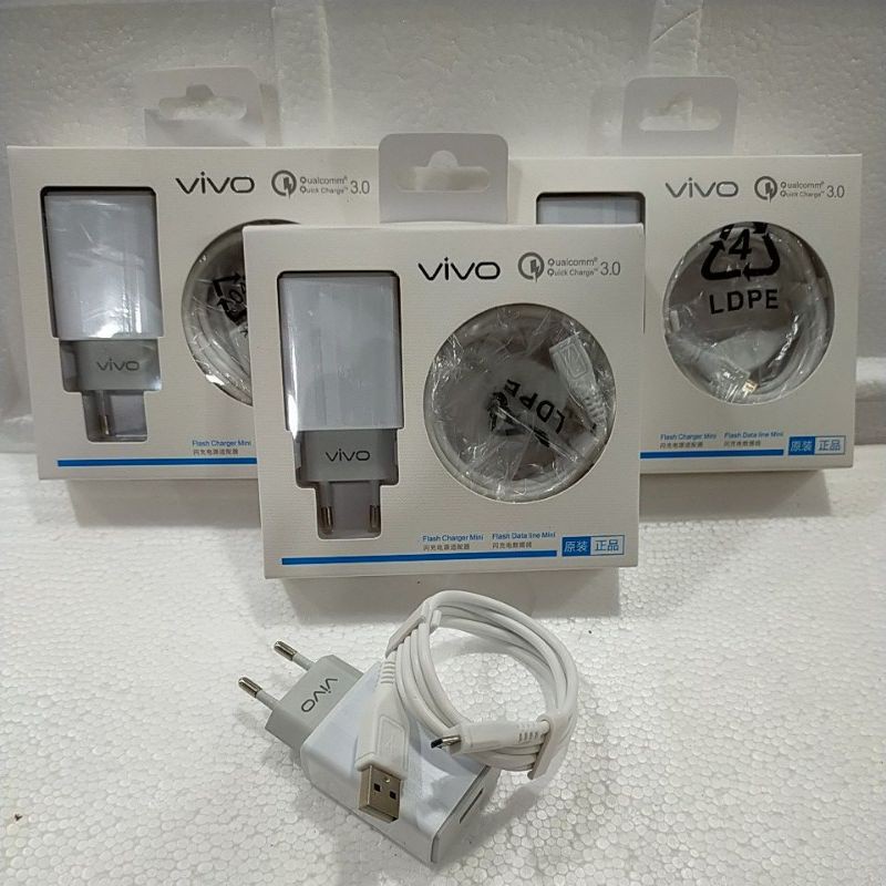 TC charger Vivo 2A micro USB (Batok kecil)