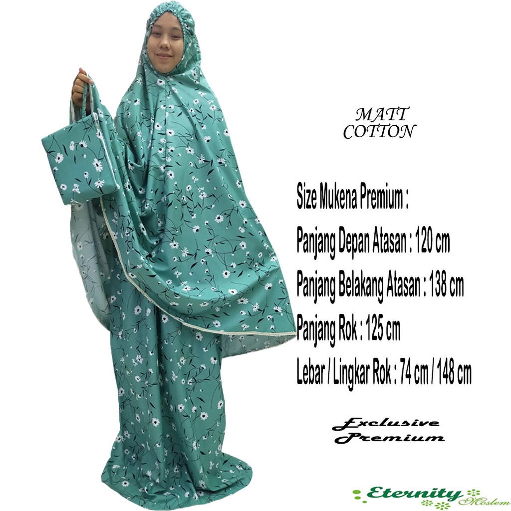 Mukena Printing Mukena Traveling Mukena ETERNITY premium Terbaru Mukena Rukuh