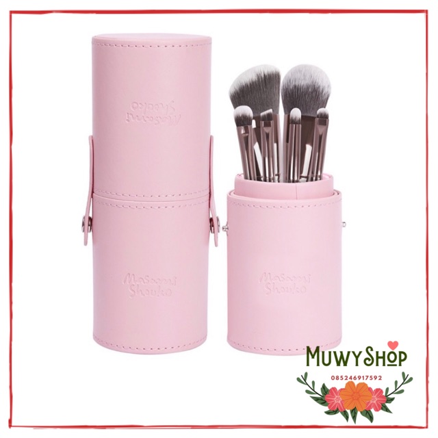 Masami Shuoko Puppy Brush Set 6pcs - kuas makeup