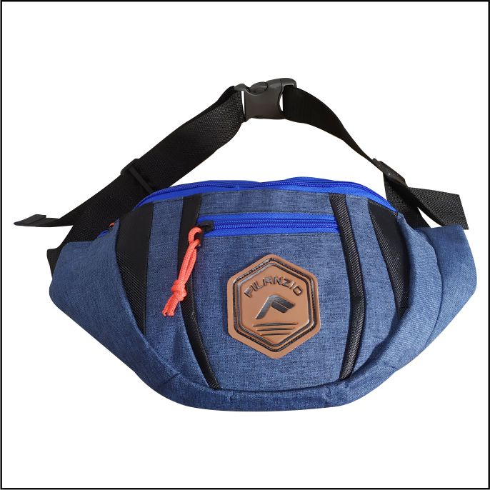 Tas Selempang Waistbag Slingbag Slempang Bahu Pria Denim Bisa Dipakai Untuk Tas Pinggang - PG 8815