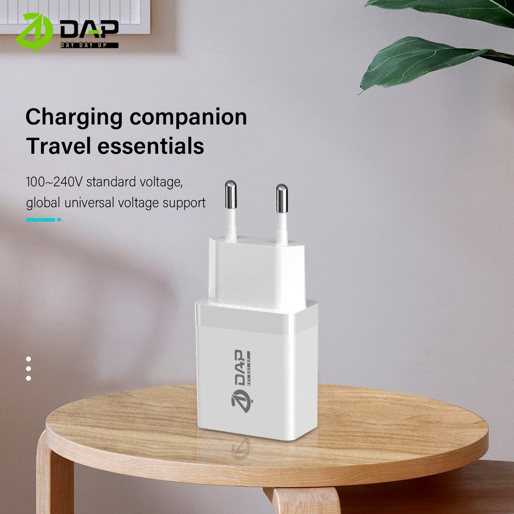 DAP D-AT6(N) Mini Travel Charger Single USB - 1 Toples 30 Pcs