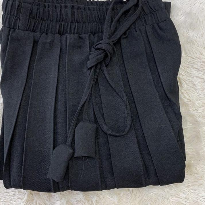 [7BN] ROK  PLISKET SEMI WOOL FORMAL ROK PLISKET SEMI WOLL POLOS ROK PLISKET SEMI WOOL POLOS KERJA MJ