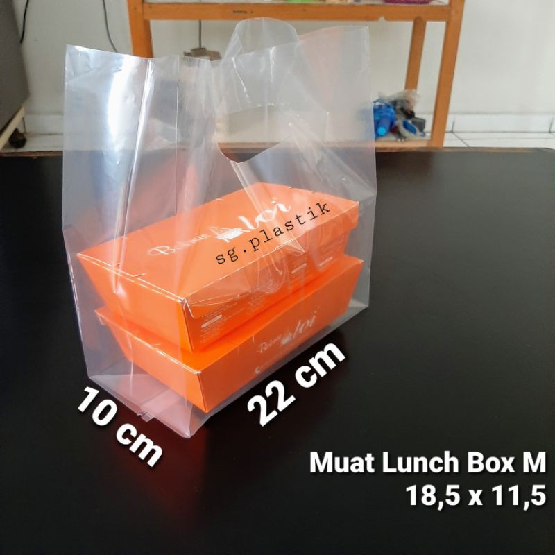 Kantong Plastik PE Bening 22x30x06 Lipat 5cm Shopee Kantong Plastik PE Bening 22x30x06 Lipat 5cm Shopee