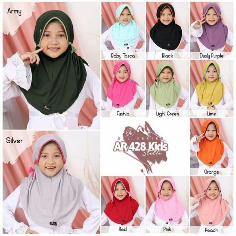 HIJAB KIDS BY HIJAB ARRAFI code AR 428 KIDS