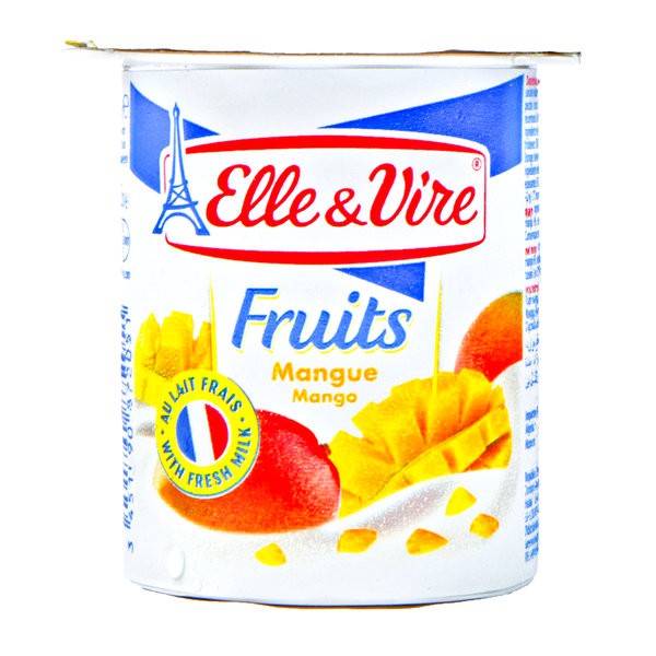 

Elle & Vire Yoghurt Manggo 125gr - Yogurt Buah Elle Vire Mangga