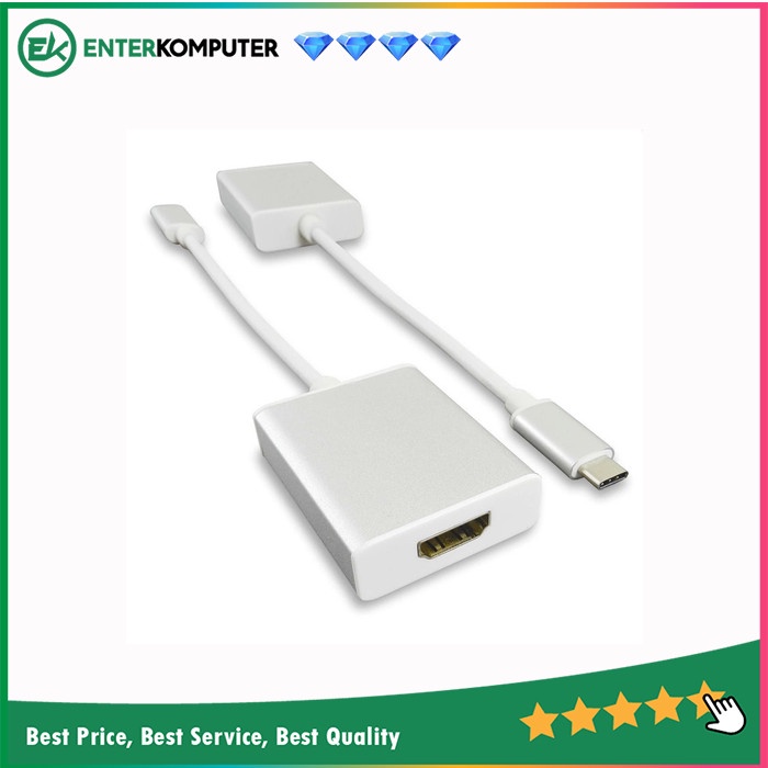 Amber CU3-AH01 - Adapter USB3.1 Type C to HDMI 4K, Gen 1