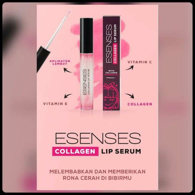 Lip Serum ESENSES Collagen Lip Serum 3 ML (Esenses Lip Serum Collagen+Vit C+Vit E)