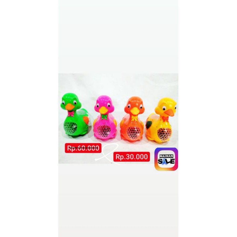 mainan bebek batrai lampu