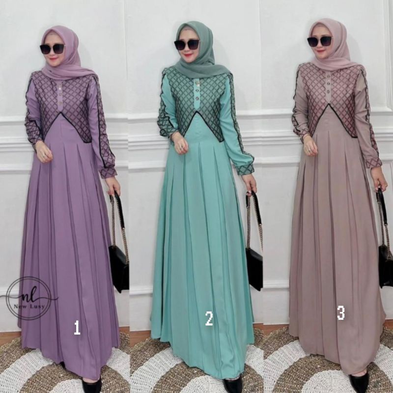 kinara dress ORI New Lusy