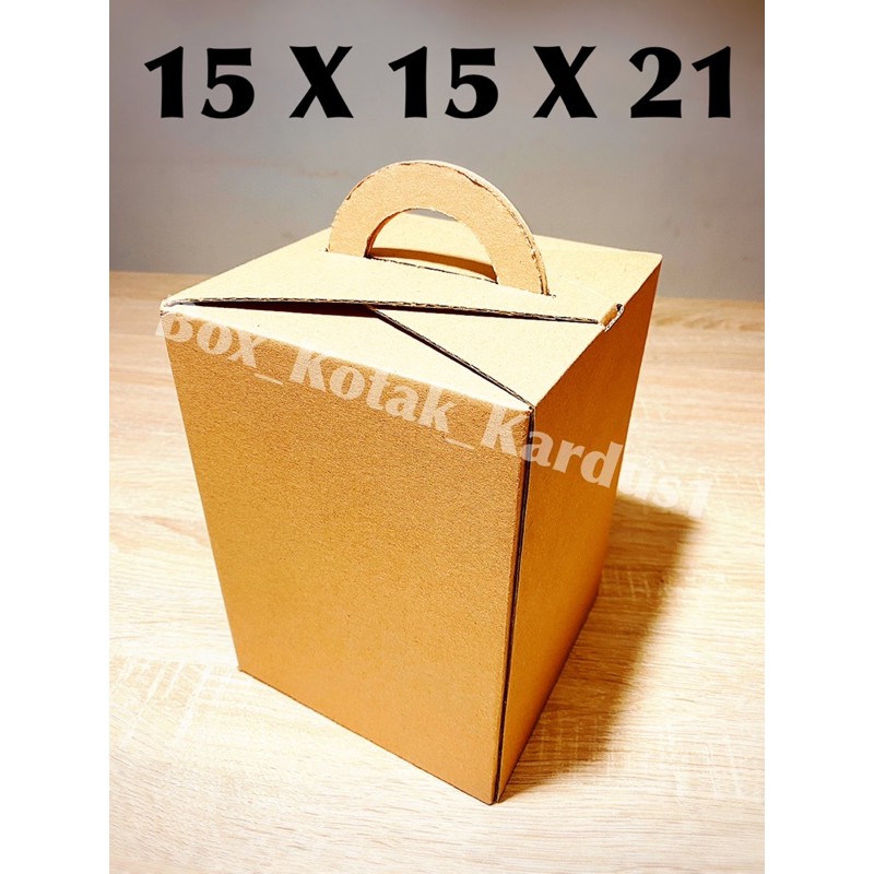 

box kotak kardus karton 15x15x21