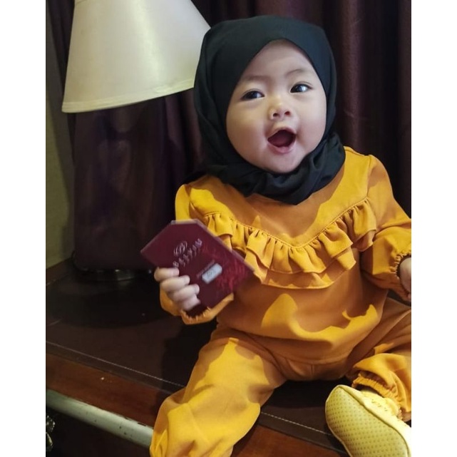 Baju anak perempuan shakila 0 1 tahun 2 3 tahun