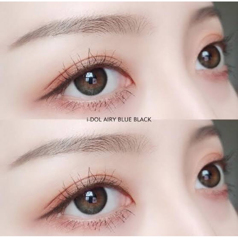 Mini kawaii charcoal nude beige olive softlens idol roze airy