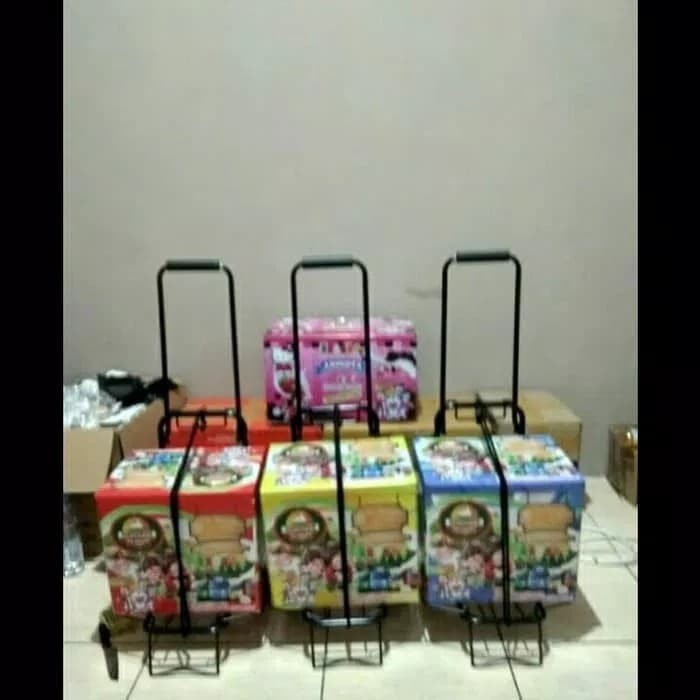 MINI TROLI GALON &amp; GAS TROLLEY LIPAT AQUA GALON TABUNG GAS PORTABLE