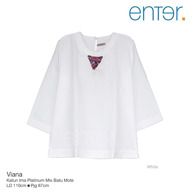 Blouse putih jumbo big size