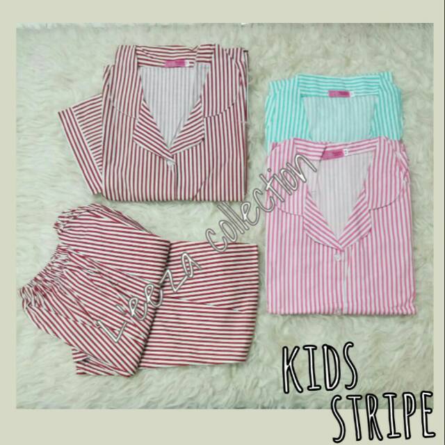 Piyama CP katun anak BOOMING KIDS