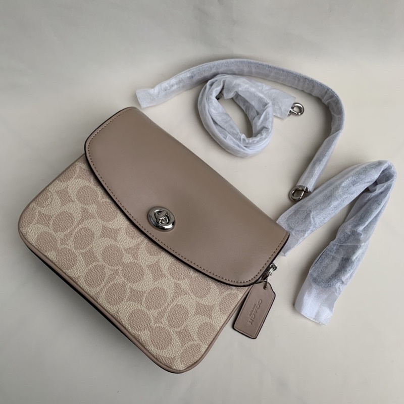 Coach Cassie Crossbody 19 In Signature Canvas - Cream(89089)