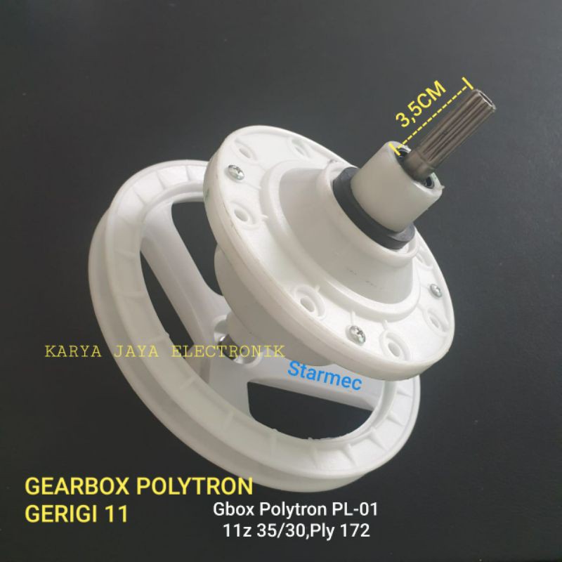 Gearbox Mesin Cuci Polytron 14KG PWM-1401 R / PWM -1401 G Gerigi 11