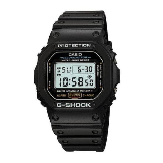 Jam Casio G-shock DW-5600E-1 Original