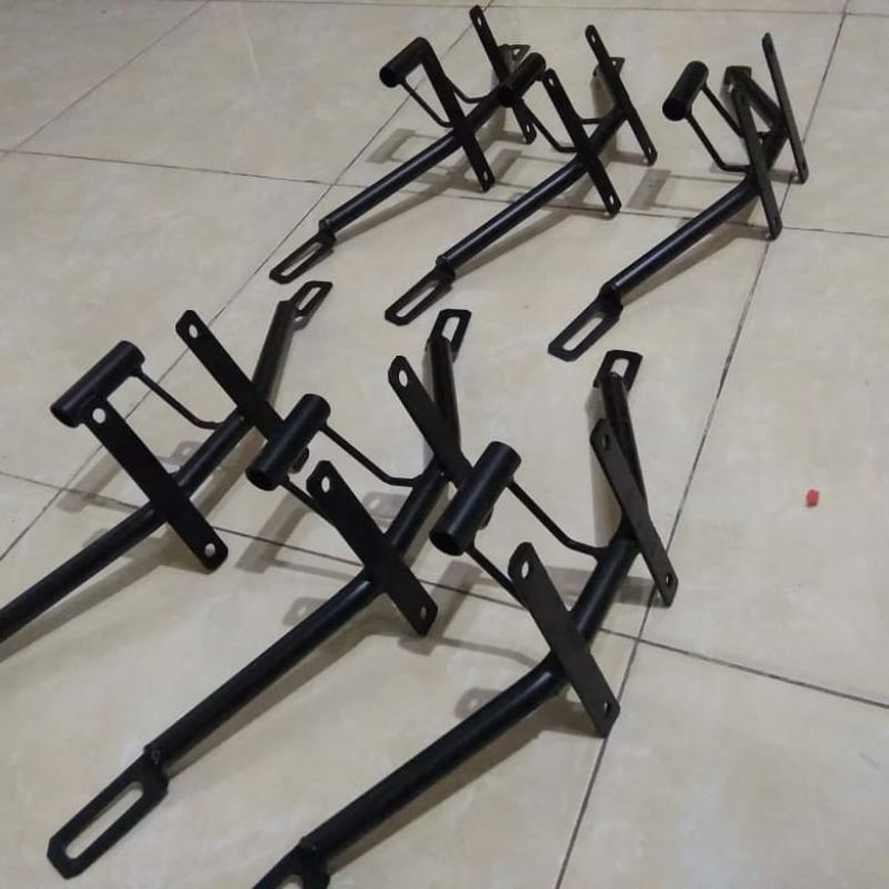 Breket visor honda beat, breket windshield touring , aksesoris motor touring