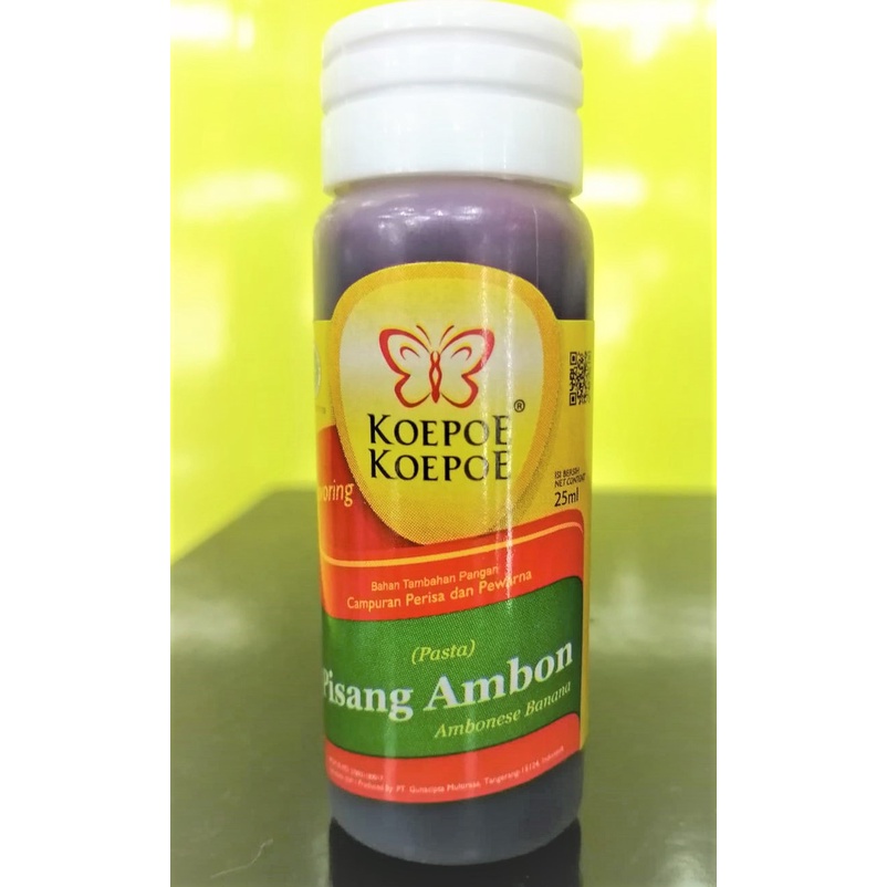 

Koepoe Pasta Pisang Ambon 25ml