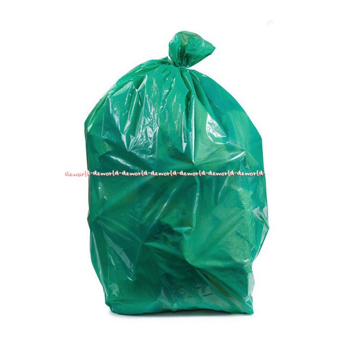Kris Garbage Bags 100x120cm Kantong Sampah Extra Besar Jumbo 5pcs Pastik Sampah Ramah Lingkungan Go Green Krisbow Plastic Bag Green Warna Hijau Gabage