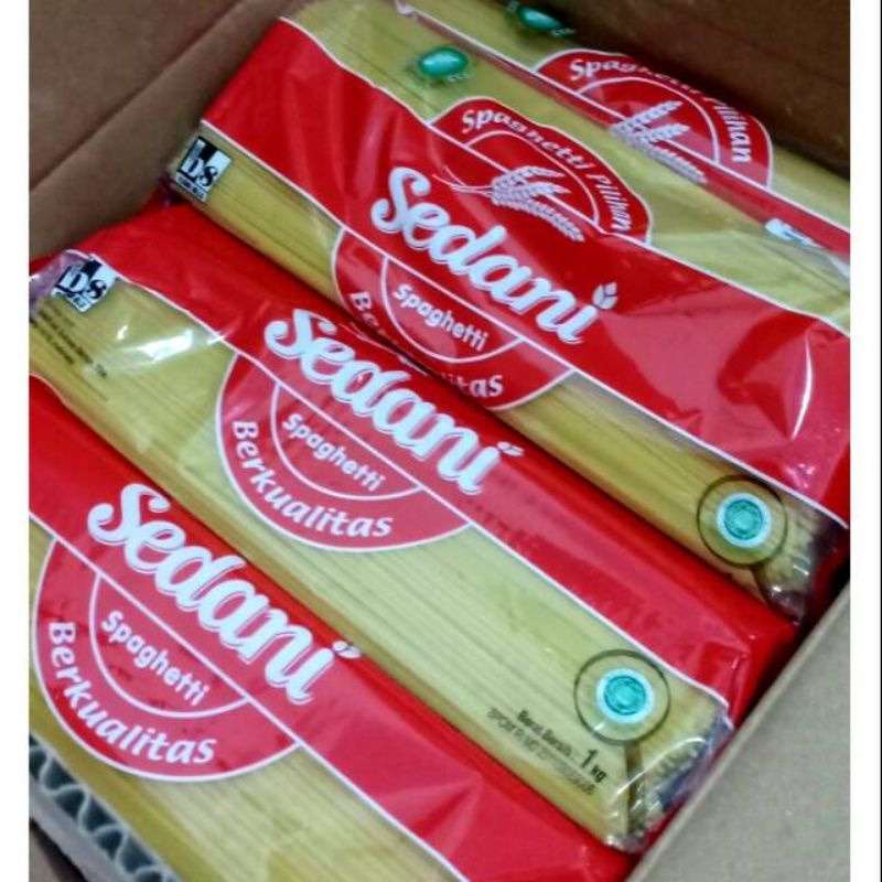 

SEDANI PASTA SPAGHETI 1 KG / SPAGHETY - PIRINGFOODS-