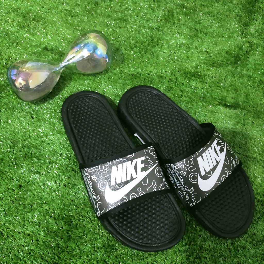 Slip on Sandal Pria Anti Licin Ringan NK BATIK