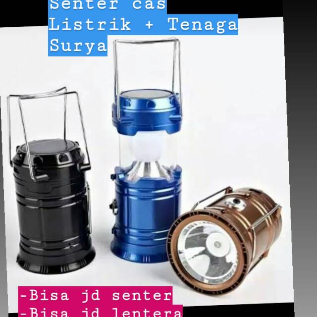 Senter Cas Listrik Lentera Powerbank