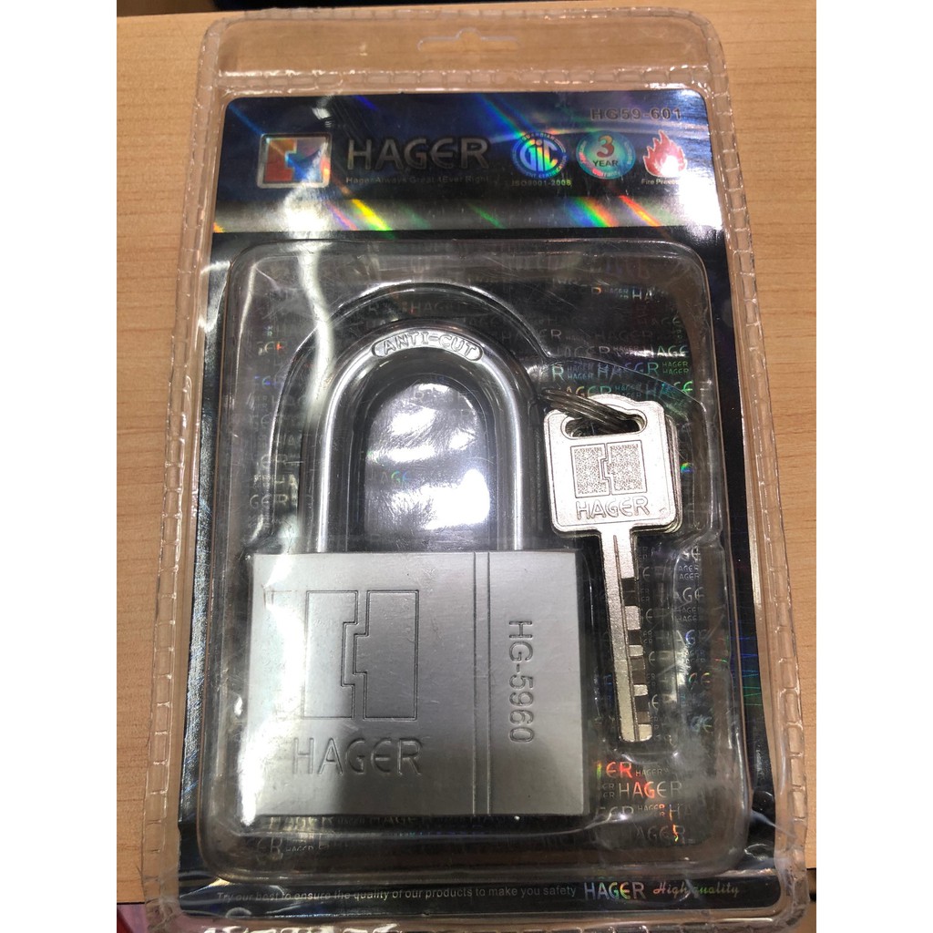 GEMBOK HAGER 60MM LEHER PENDEK / PANJANG