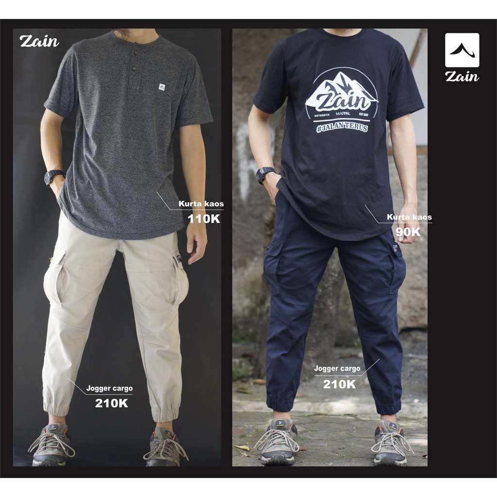 Sirwal Jogger Cargo ZAQY - Zain moslem apparel