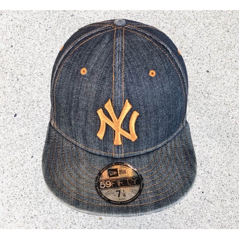 Topi Thrift Bekas Second Preloved Monza Caps Cap Sb Snapback Hats Hat Denim Jeans MLB NY Yankees X N