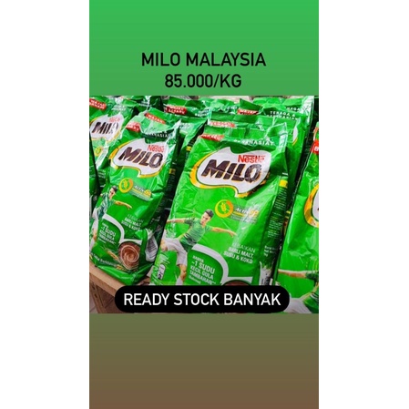 

Milo malaysia 1kg